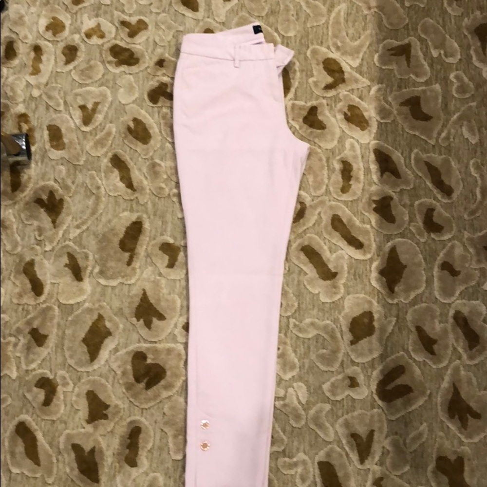 Ivanka Trump blush pick pants